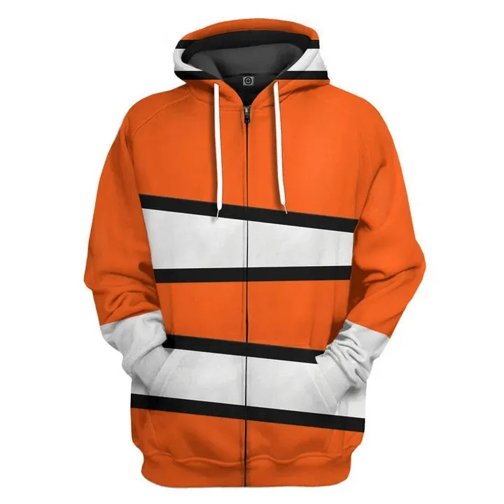 3D Finding Nemo Nemo Dad Cosplay Costume Custom Hoodie Tshirt Apparel