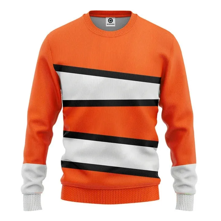 3D Finding Nemo Nemo Dad Cosplay Costume Custom Hoodie Tshirt Apparel
