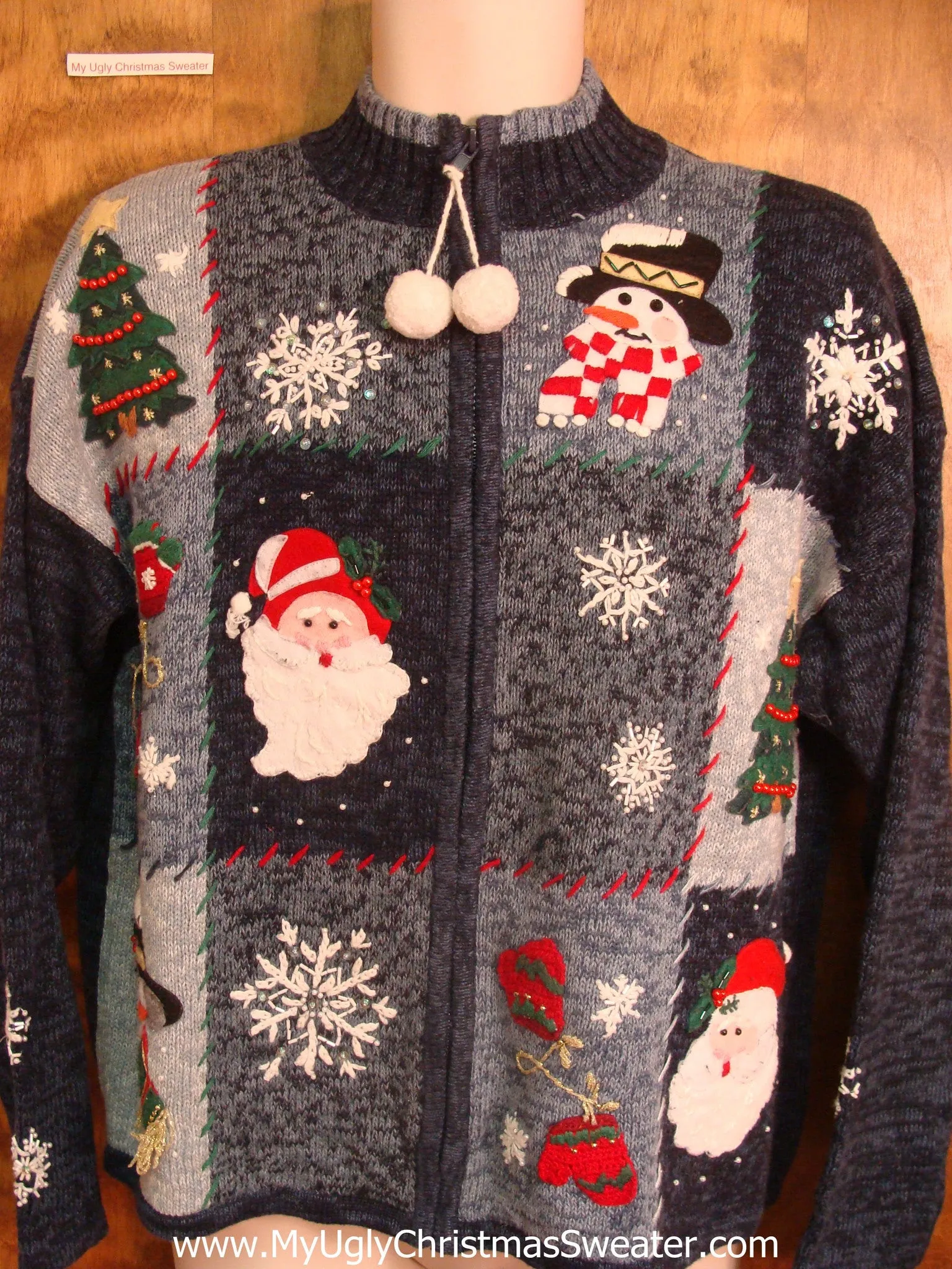 80s Santa and Friends Ugly Xmas Sweater