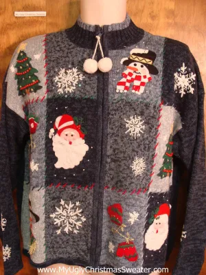 80s Santa and Friends Ugly Xmas Sweater