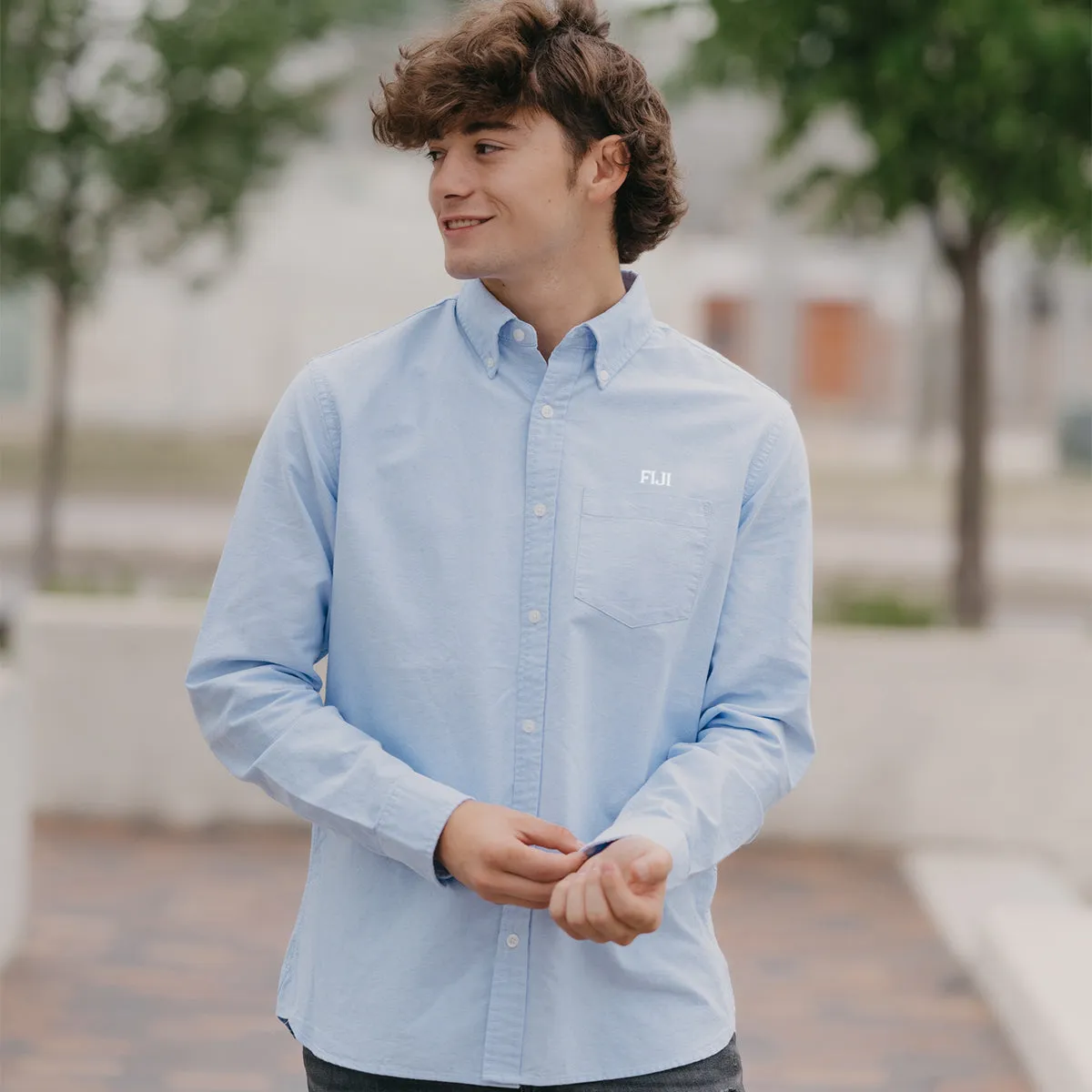 AEPi Brooks Brothers Oxford Button Up Shirt