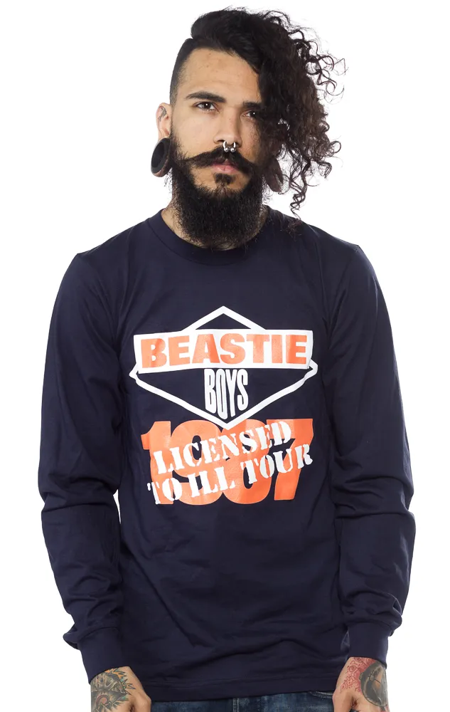 BEASTIE BOYS LICENSED TO ILL 1987 L/S T SHIRT