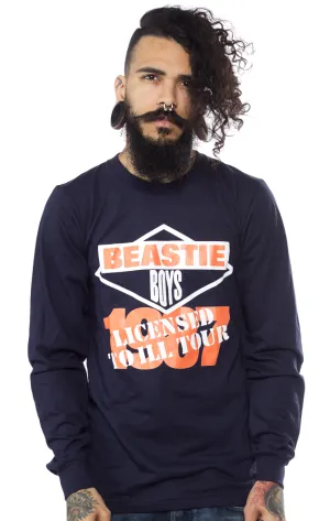 BEASTIE BOYS LICENSED TO ILL 1987 L/S T SHIRT