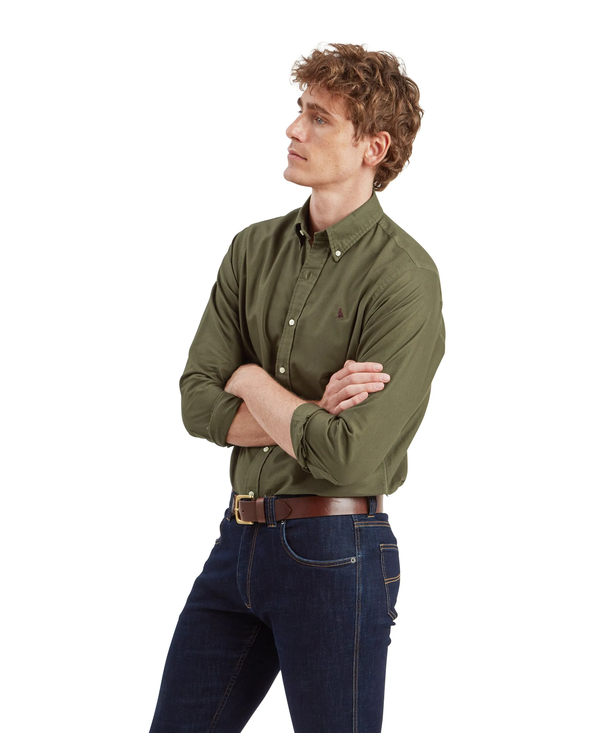 Cavendish Oxford Shirt - Woodland