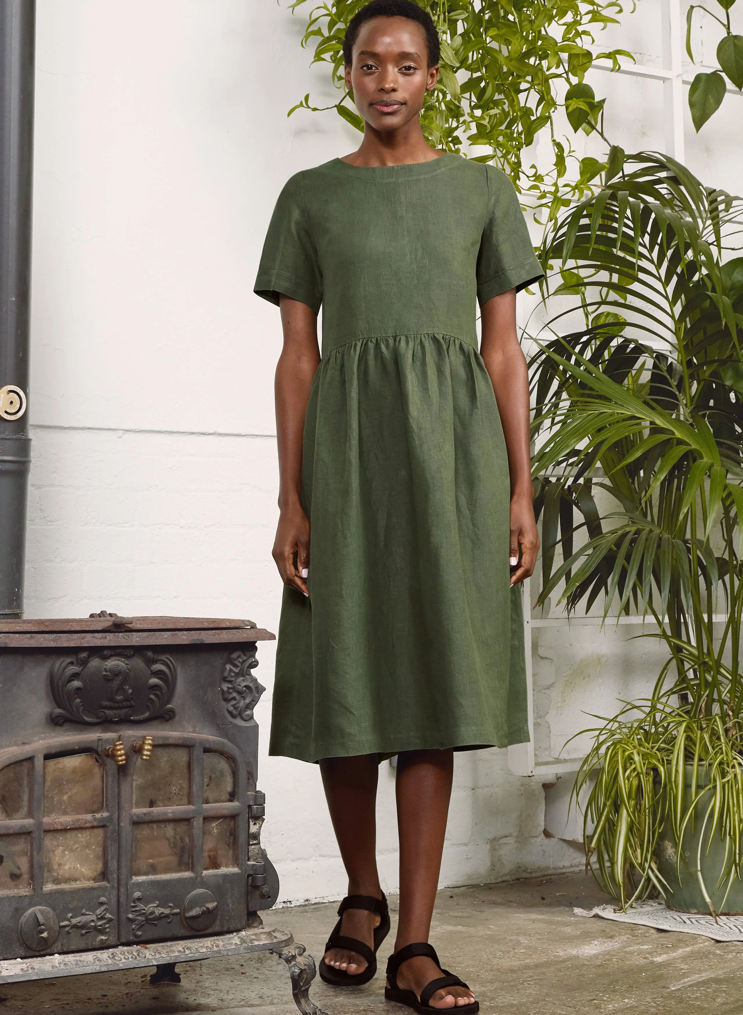 Cecile Hemp Dress