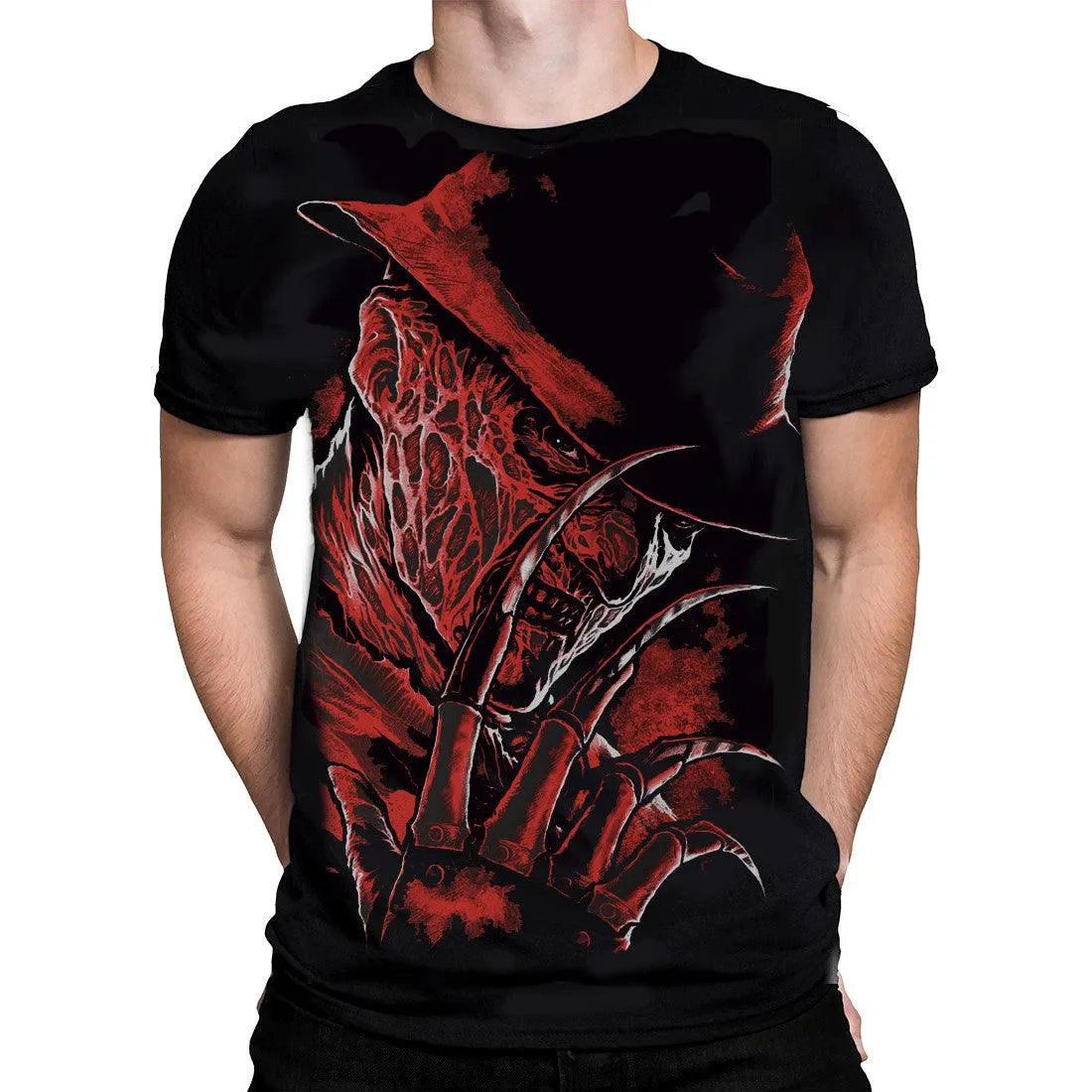 Darkside - NEVER SLEEP AGAIN - Classic Horror Men's T-Shirt - Black