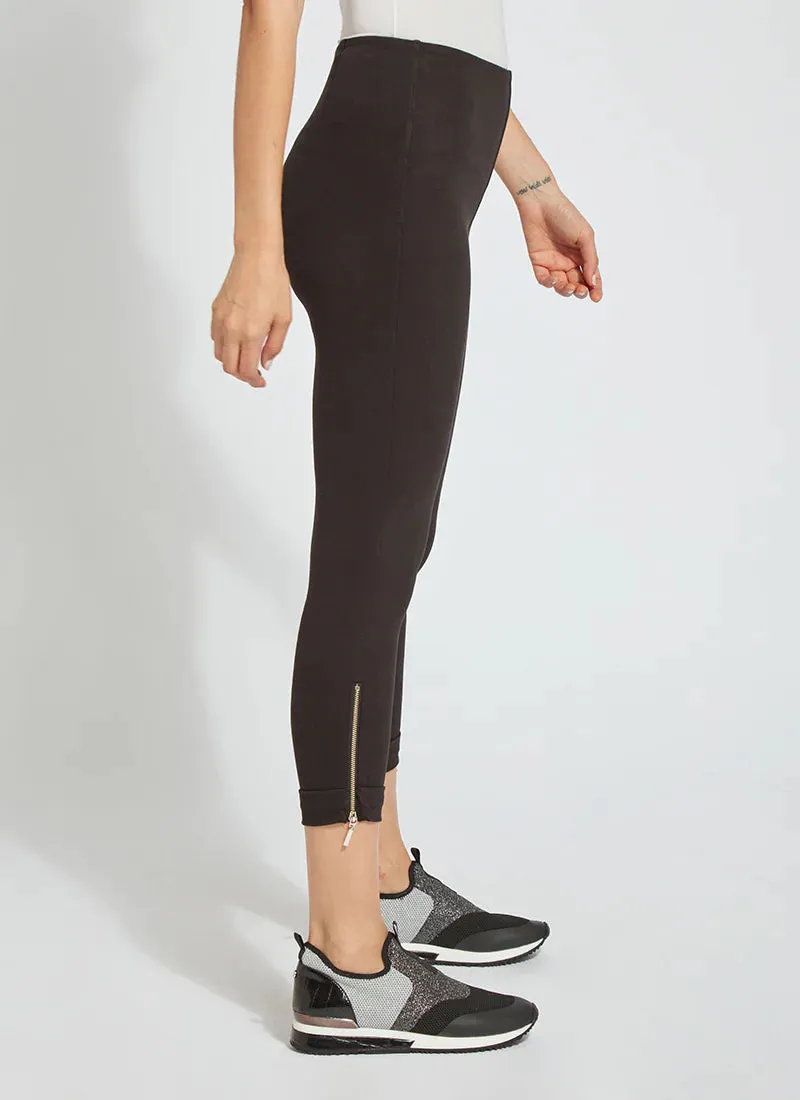 Denim Cuffed Crop Pant