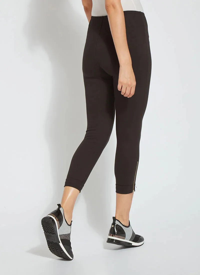 Denim Cuffed Crop Pant