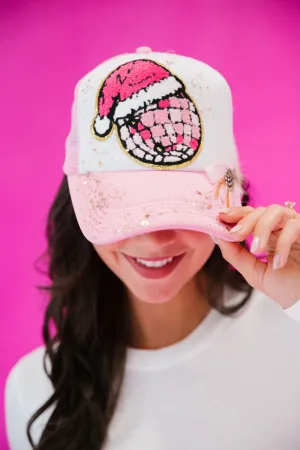 DISCO SANTA TRUCKER HAT