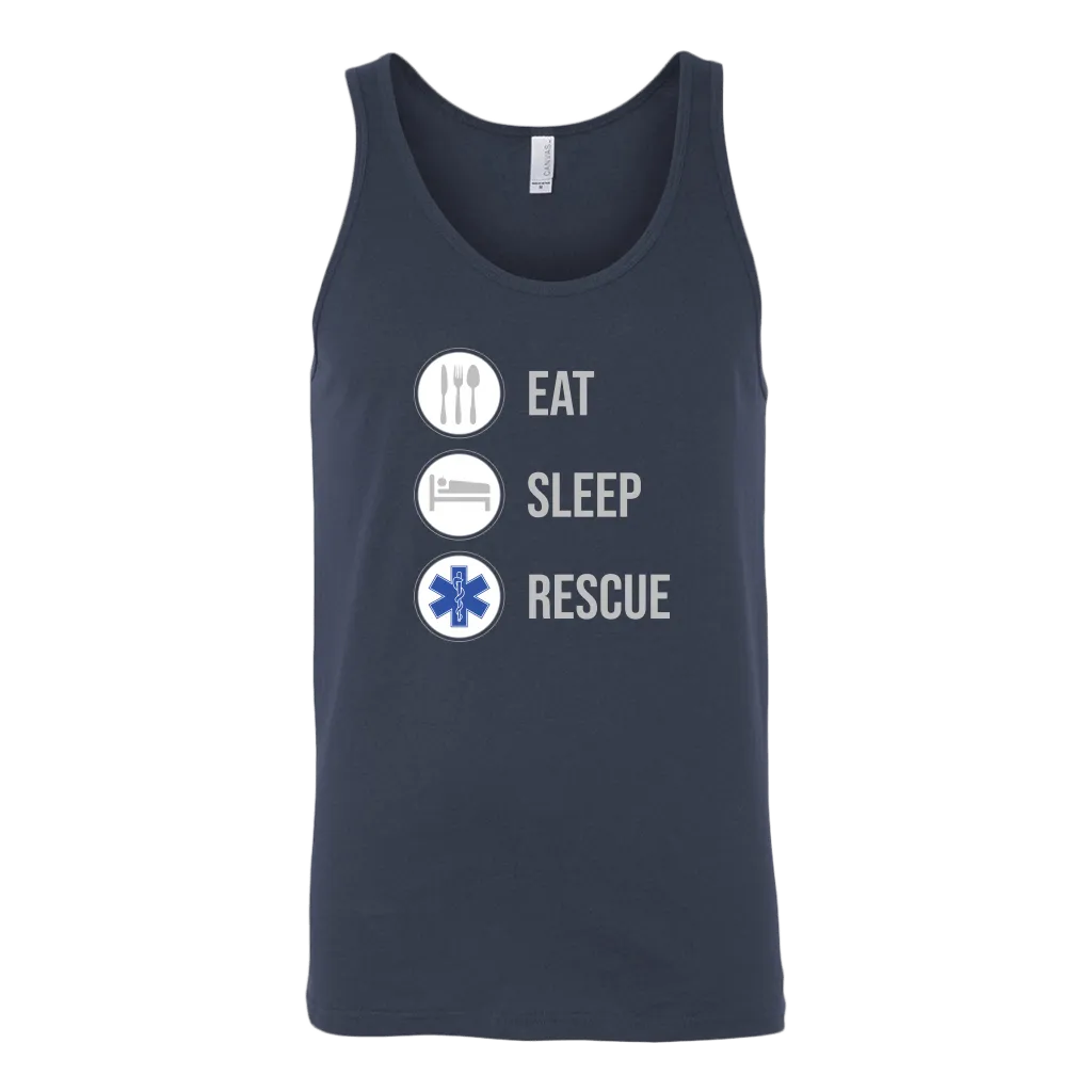 Eat Sleep Rescue EMT Tank Top