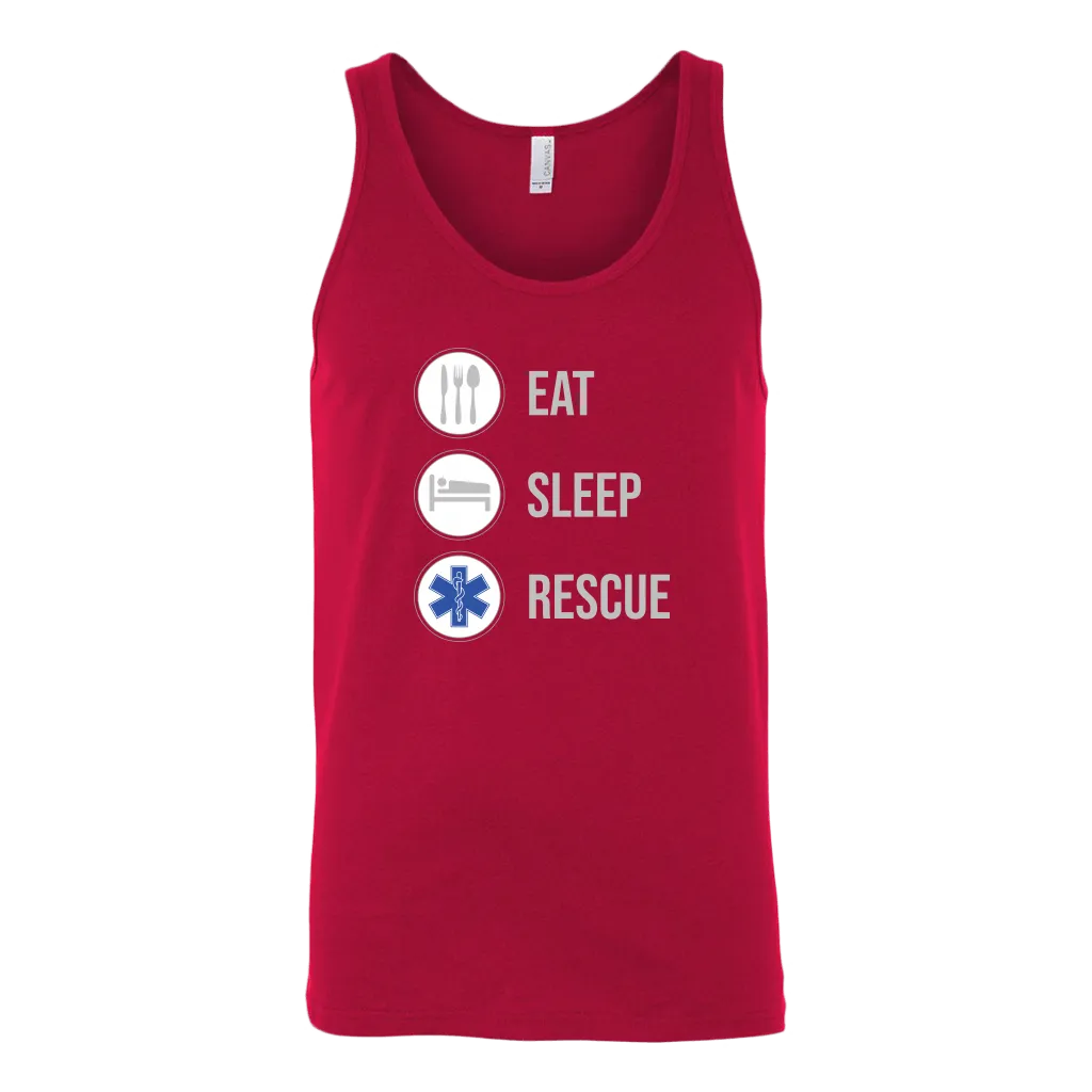 Eat Sleep Rescue EMT Tank Top