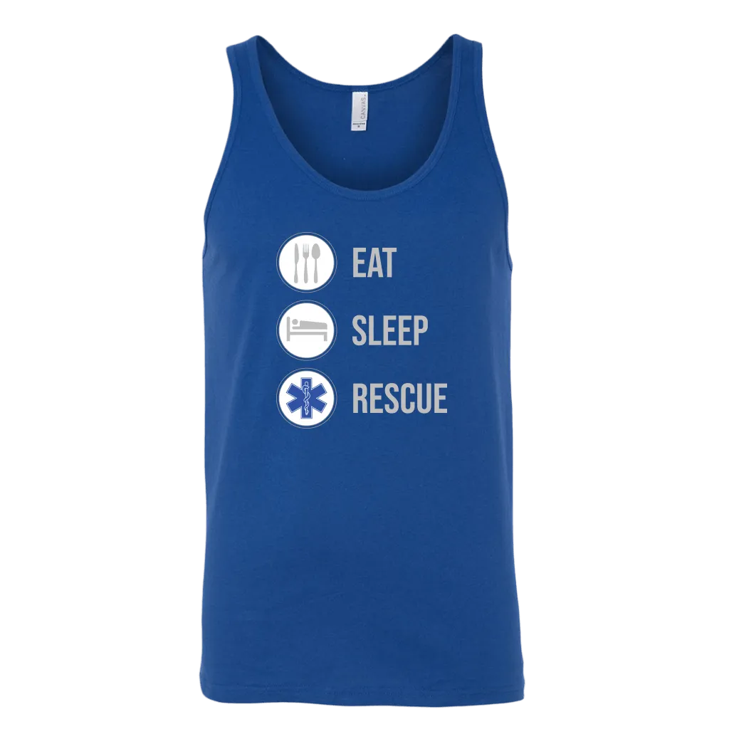 Eat Sleep Rescue EMT Tank Top