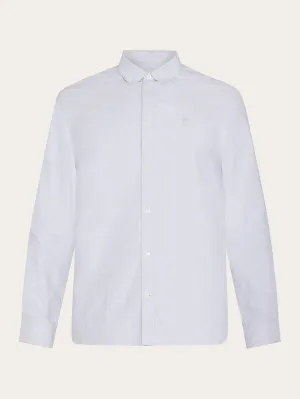 Harald Small Owl Oxford Regular Fit Shirt - GOTS/Vegan - Alloy