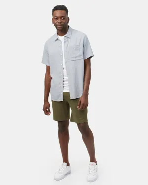 Hemp Button Front Shortsleeve Shirt