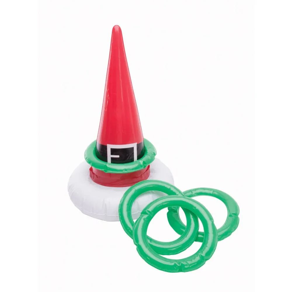 IS Gift Santa Hat Ring Toss Game