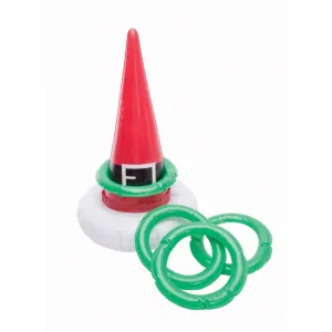 IS Gift Santa Hat Ring Toss Game