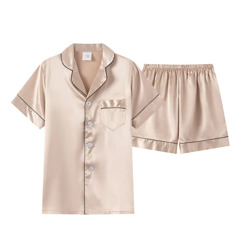 Kid’s silk pajamas set