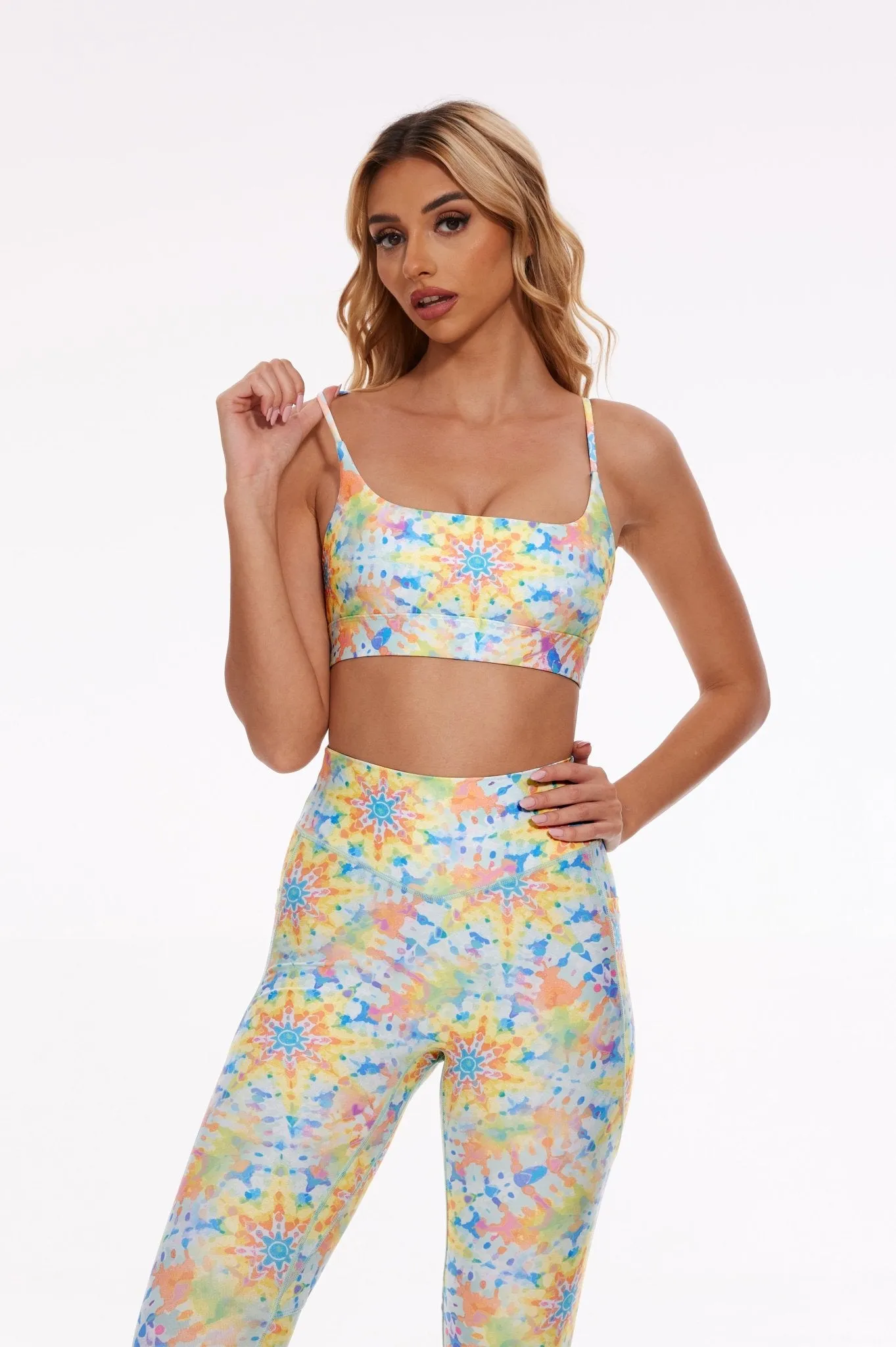 Lattice set (Bra   Leggings)