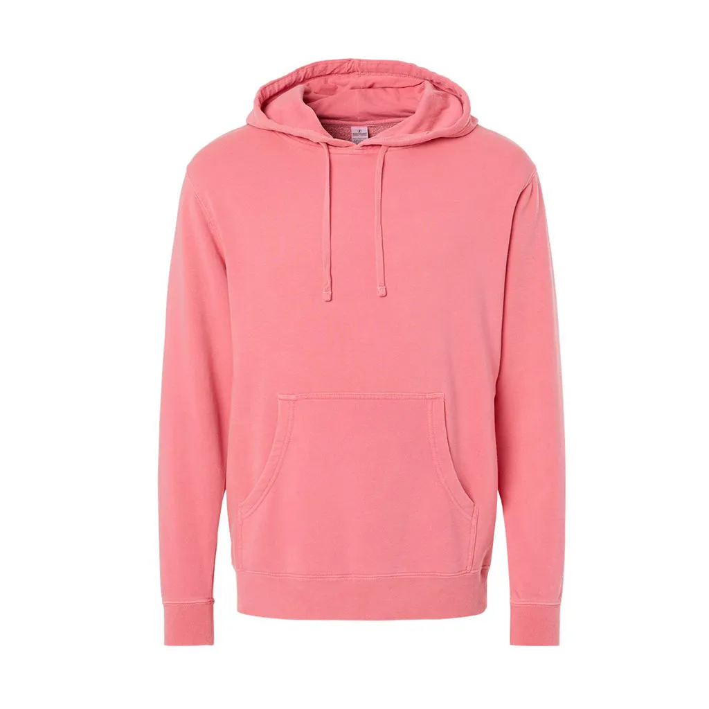 Midweight Pigment-Dyed Hooded Sweatshirt