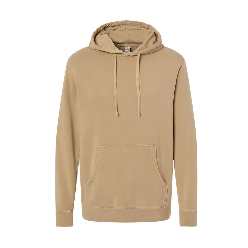 Midweight Pigment-Dyed Hooded Sweatshirt