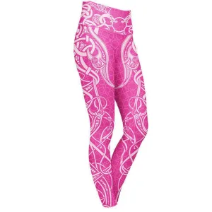 Nordic Rose High Waisted Leggings