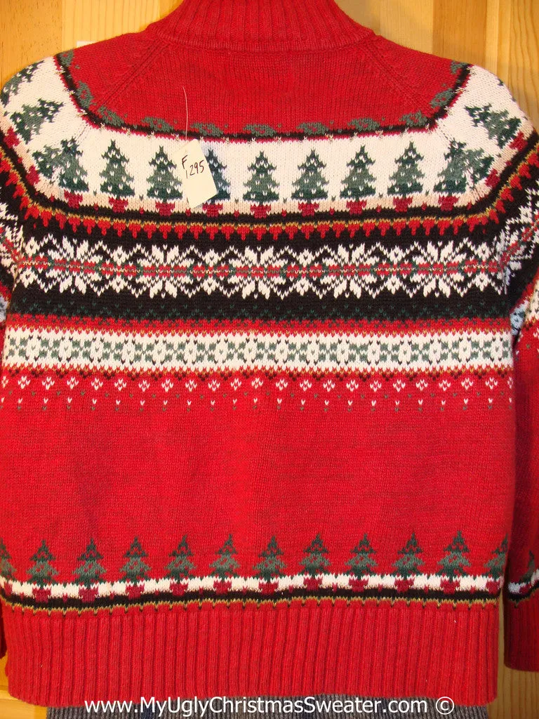 Nordic Style Tacky Christmas Sweater (f1295)