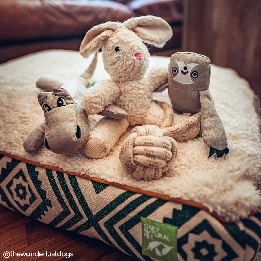 Only Natural Pet Hemp Sloth Dog Toy