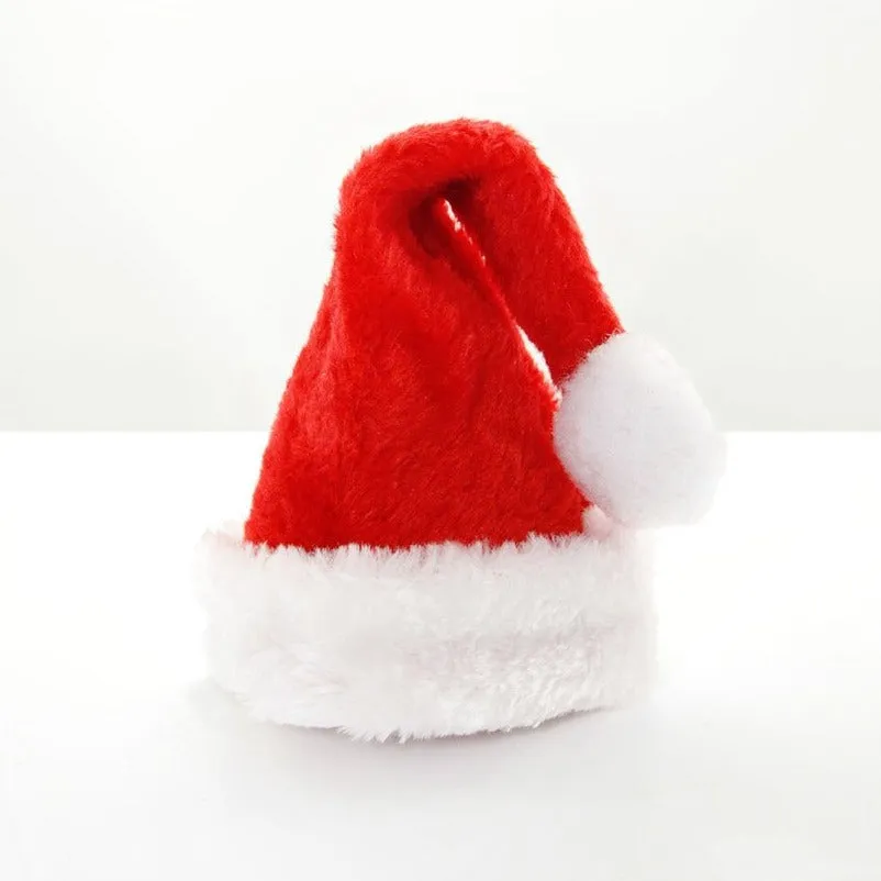 Pet Santa Hat - Christmas Photo Prop | X-Small Mini Size for Cats, Kittens   Small Dogs