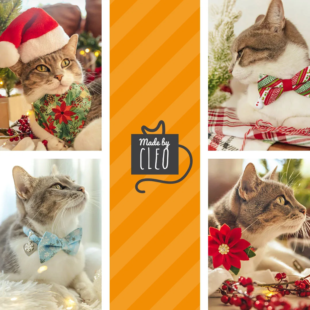 Pet Santa Hat - Christmas Photo Prop | X-Small Mini Size for Cats, Kittens   Small Dogs