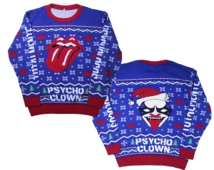 PSYCHO CLOWN CHRISTMAS SWEATER