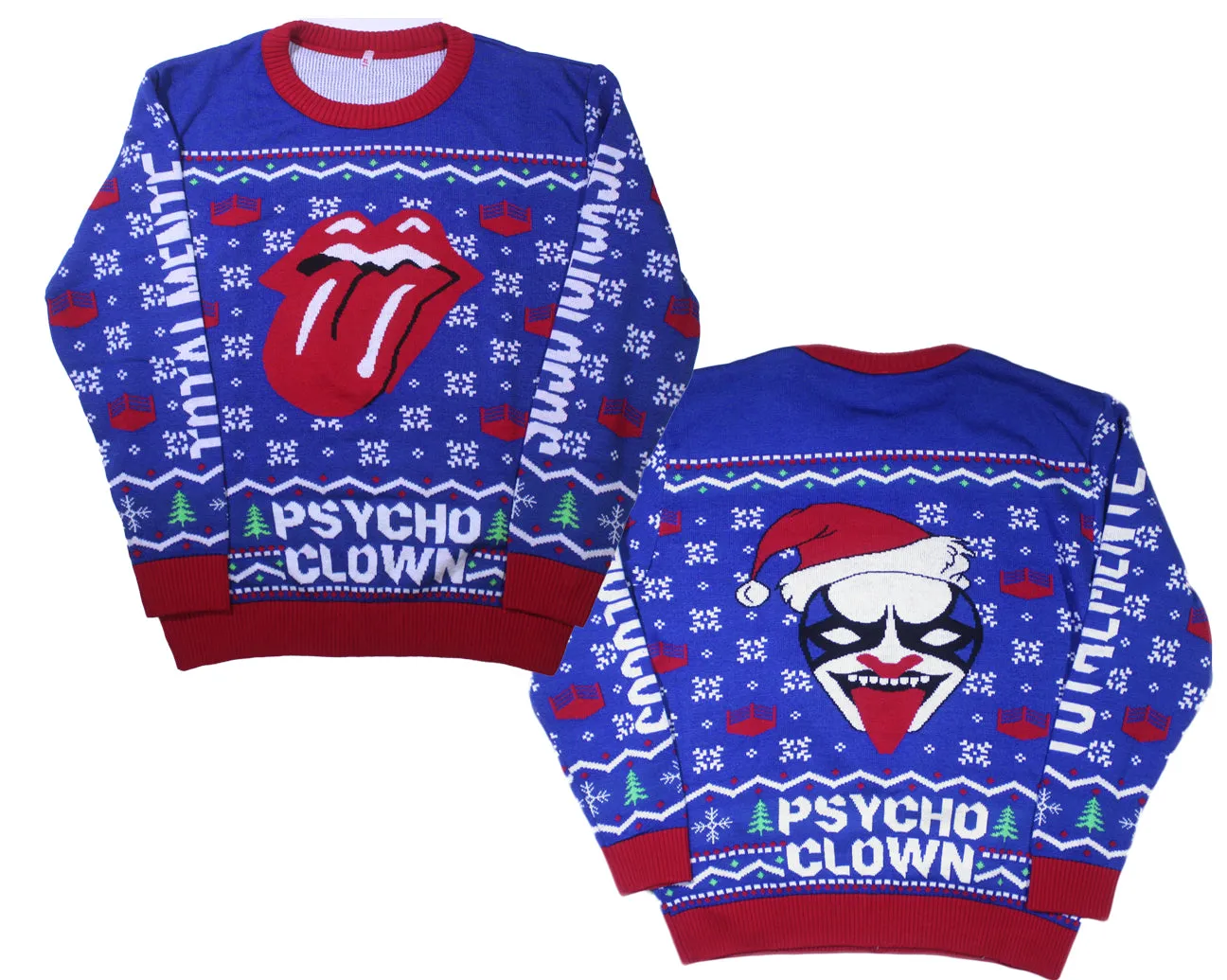 PSYCHO CLOWN CHRISTMAS SWEATER