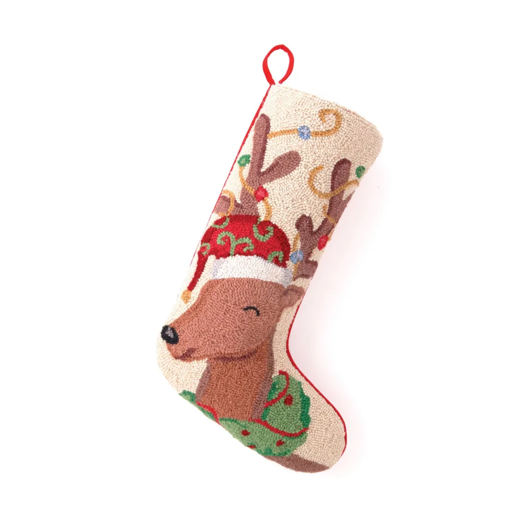 Reindeer Hook Stocking