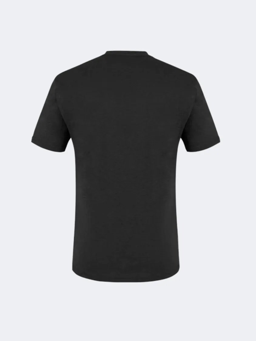 Salewa Hemp Logo Men T-Shirt Black