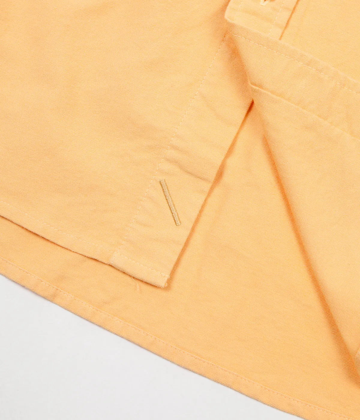 Saturdays NYC Esquina Short Sleeve Oxford Shirt - Dusty Amber