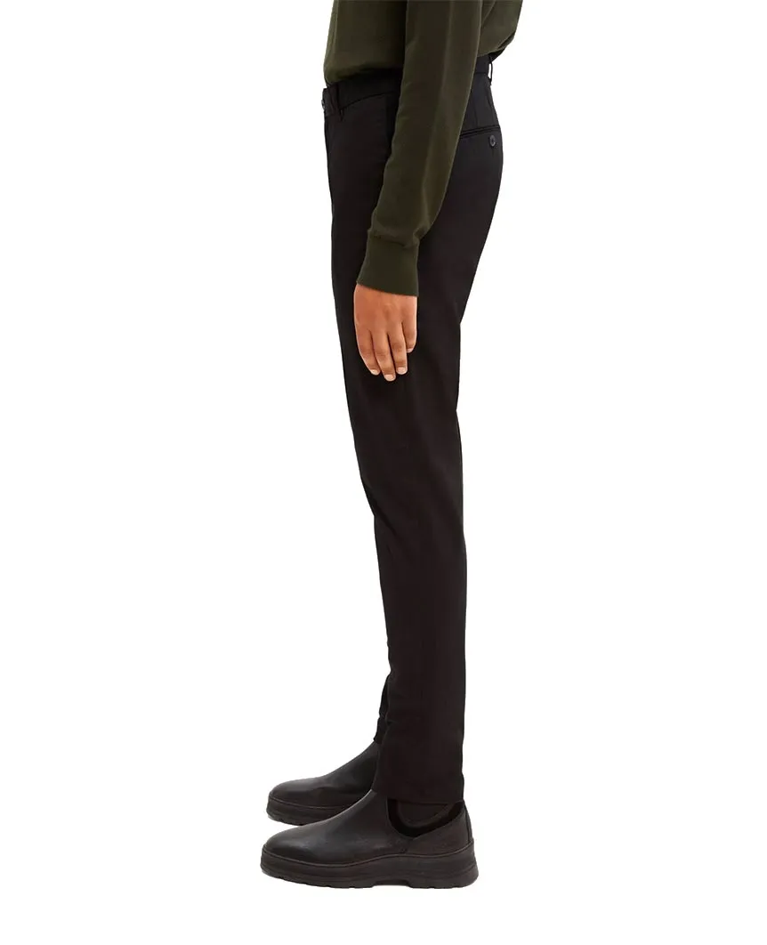 Stuart Stretch Chinos Regular Slim Fit Black