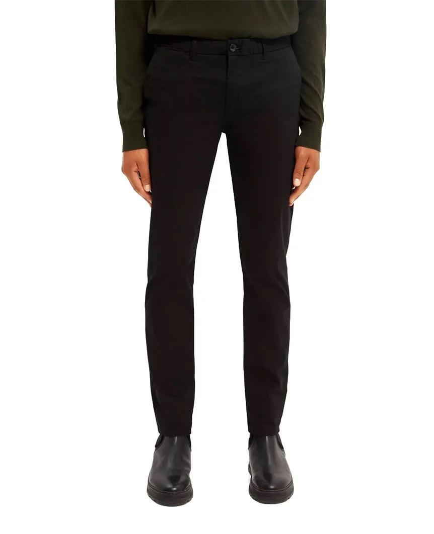 Stuart Stretch Chinos Regular Slim Fit Black