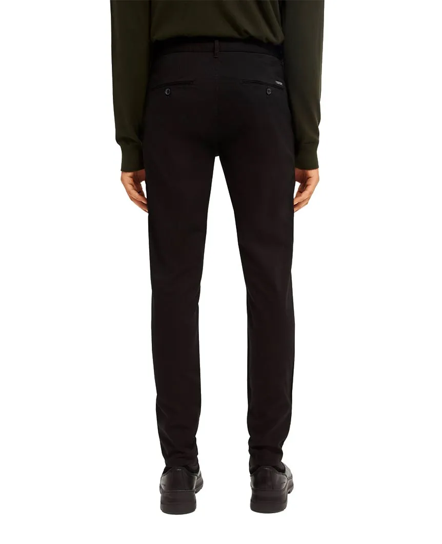 Stuart Stretch Chinos Regular Slim Fit Black