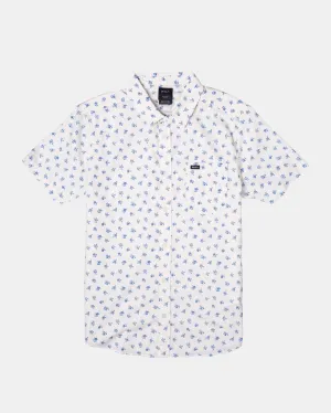 That'll Do Slim Fit Short Sleeve Shirt - Off White