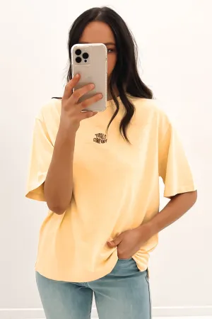Thrills Zenith Hemp Box Fit Tee Sunlight