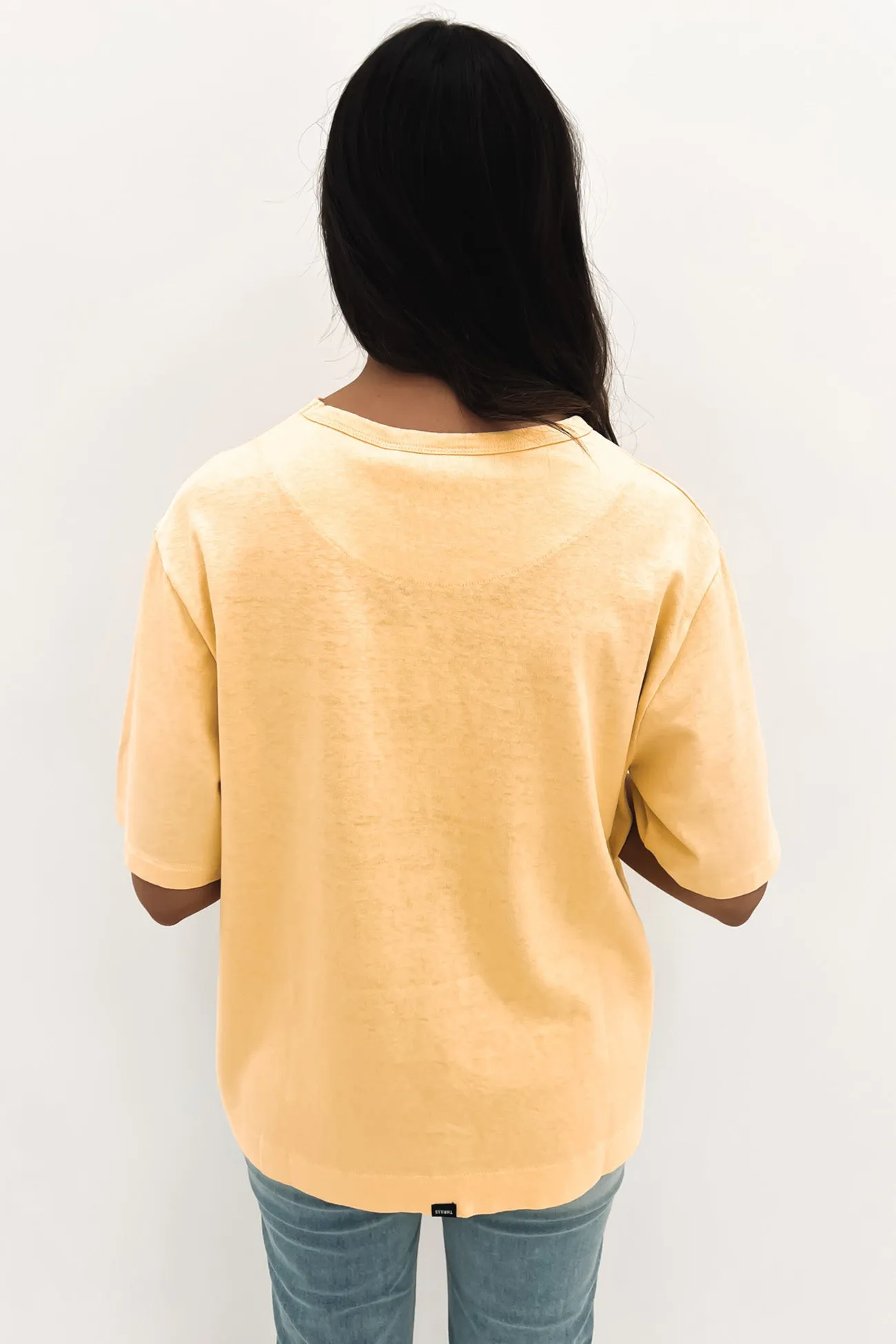 Thrills Zenith Hemp Box Fit Tee Sunlight