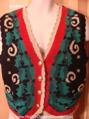 Ugly Cheap Christmas Sweater Vest