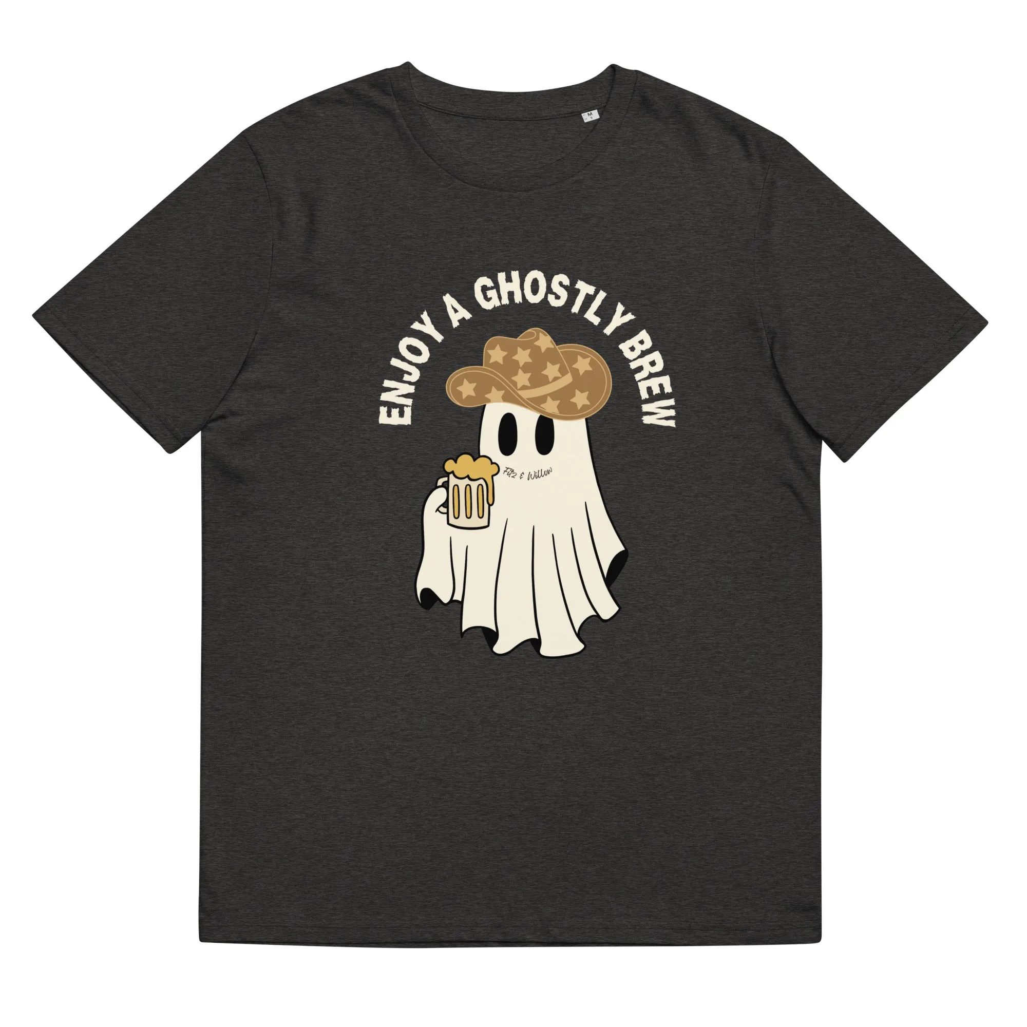 Vegan Ghost T-Shirt: Enjoy a Ghostly Brew this Halloween