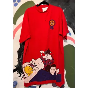vintage looney tunes sleep shirt - XL