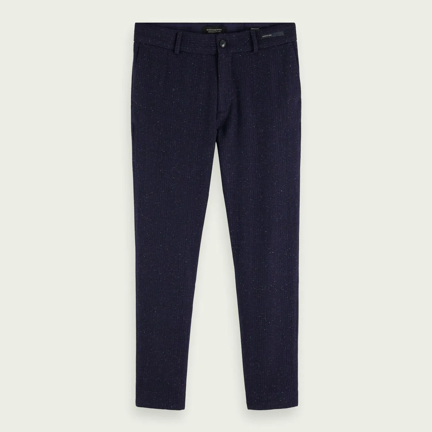 Wool-Blend Stretch Chino (Navy)