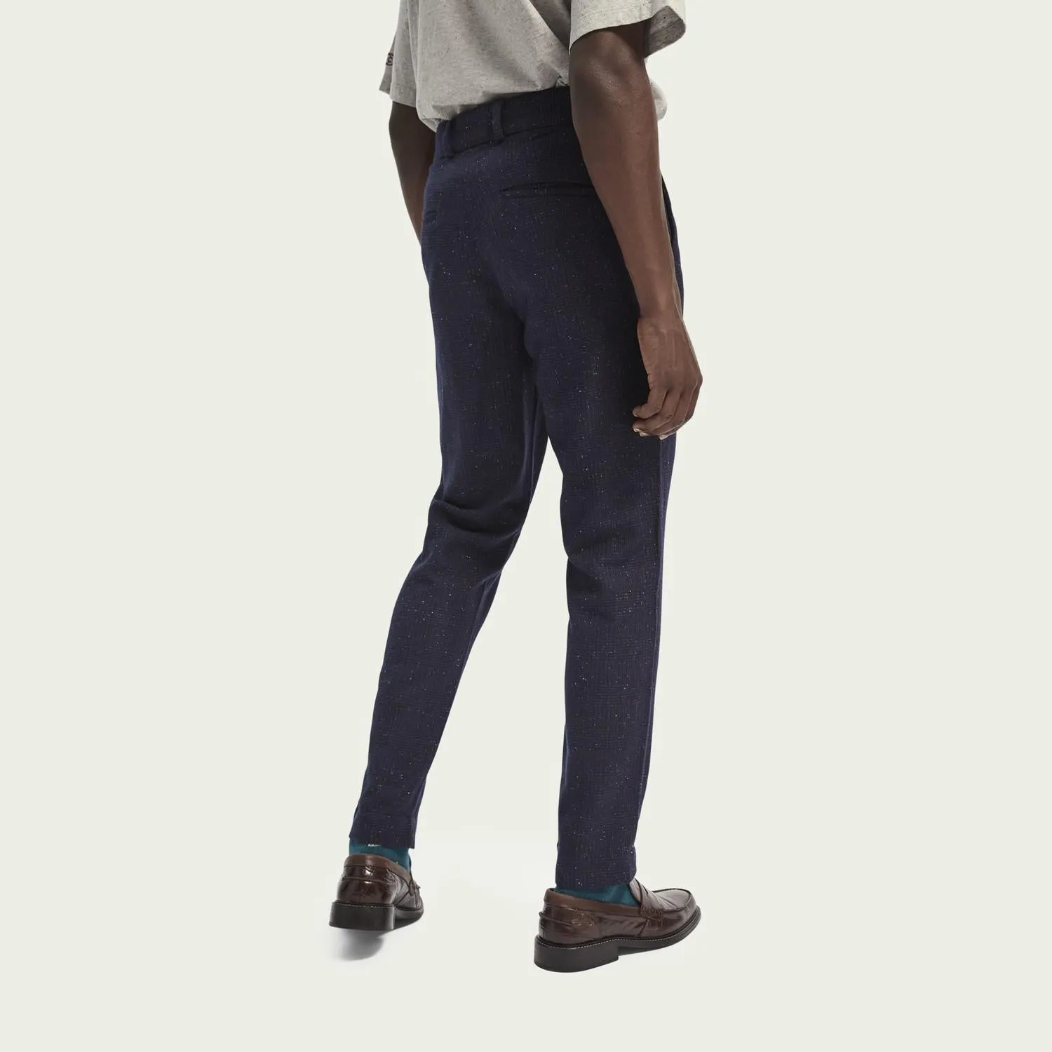Wool-Blend Stretch Chino (Navy)